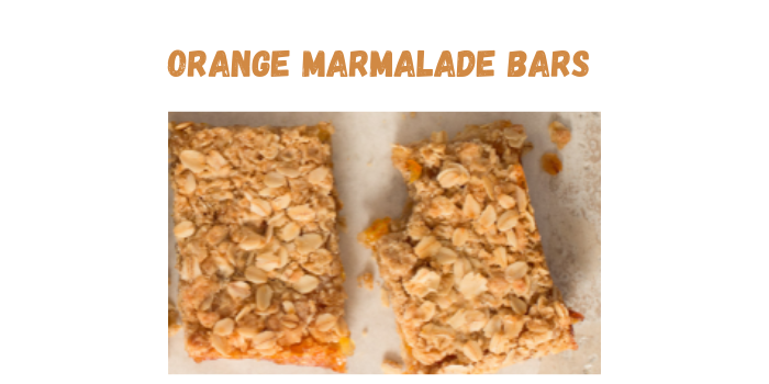 orange marmalade bars